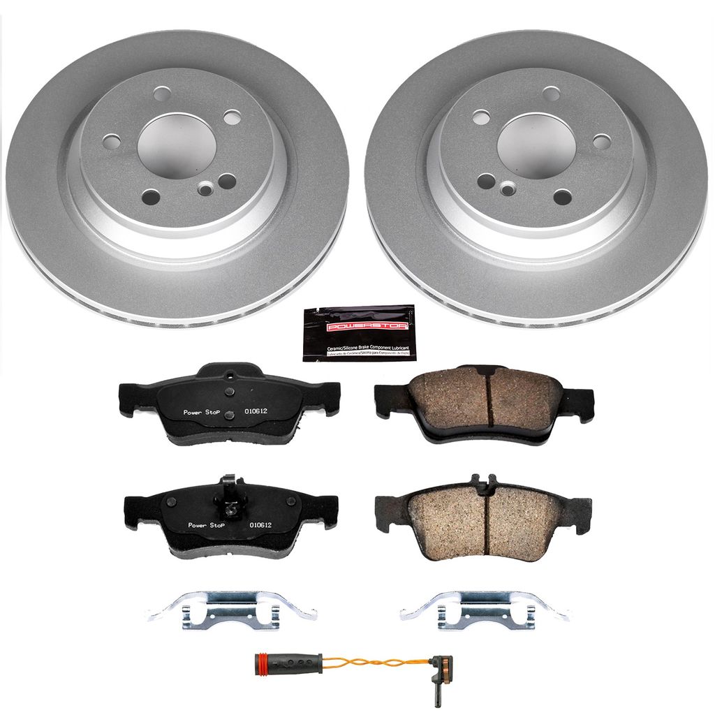 PowerStop CRK6567 - Z23 Geomet High Carbon Rotor and Carbon Fiber Pad Kit
