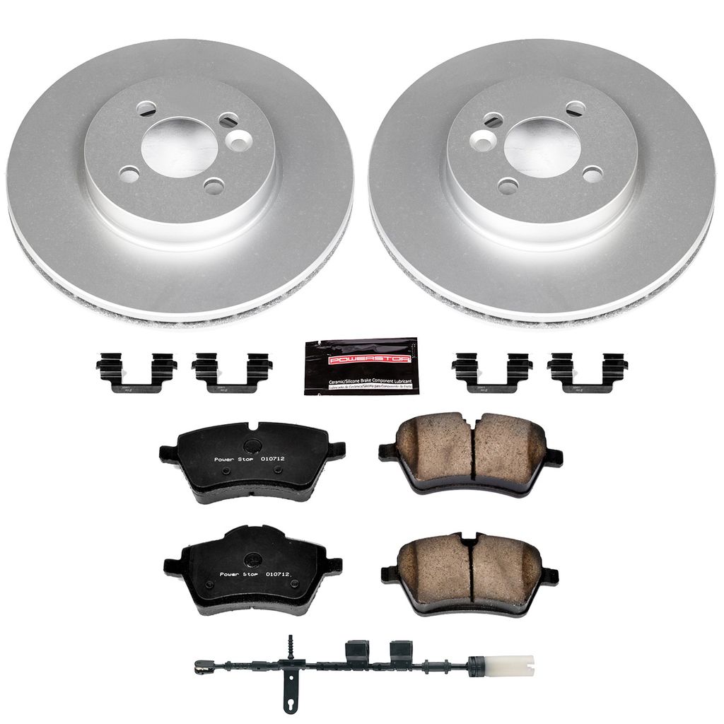 PowerStop CRK6741 - Z23 Geomet High Carbon Rotor and Carbon Fiber Pad Kit