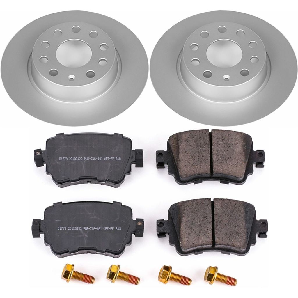 PowerStop CRK7053 - Z23 Geomet High Carbon Rotor and Carbon Fiber Pad Kit