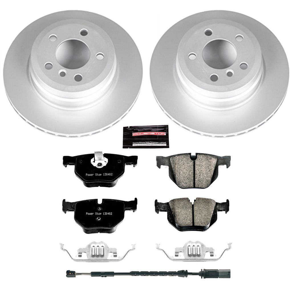 PowerStop CRK7429 - Z23 Geomet High Carbon Rotor and Carbon Fiber Pad Kit