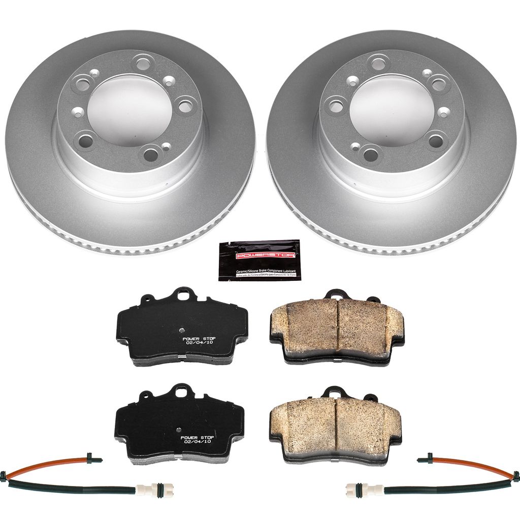 PowerStop CRK850 - Z23 Geomet High Carbon Rotor and Carbon Fiber Pad Kit
