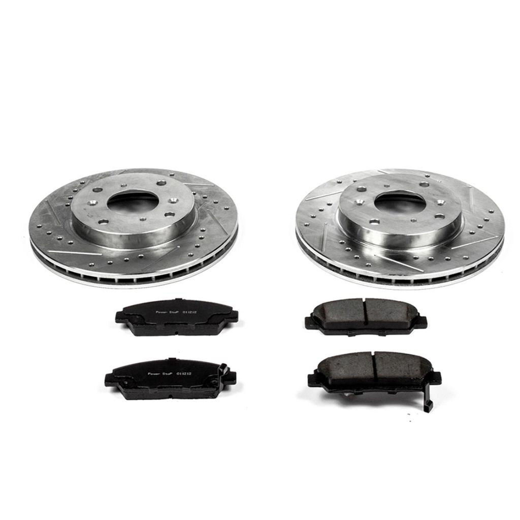Z23 Drilled and Slotted Brake Rotors and Pads Kit