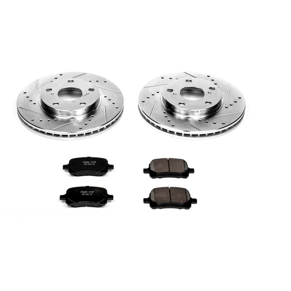 Z23 Drilled and Slotted Brake Rotors and Pads Kit