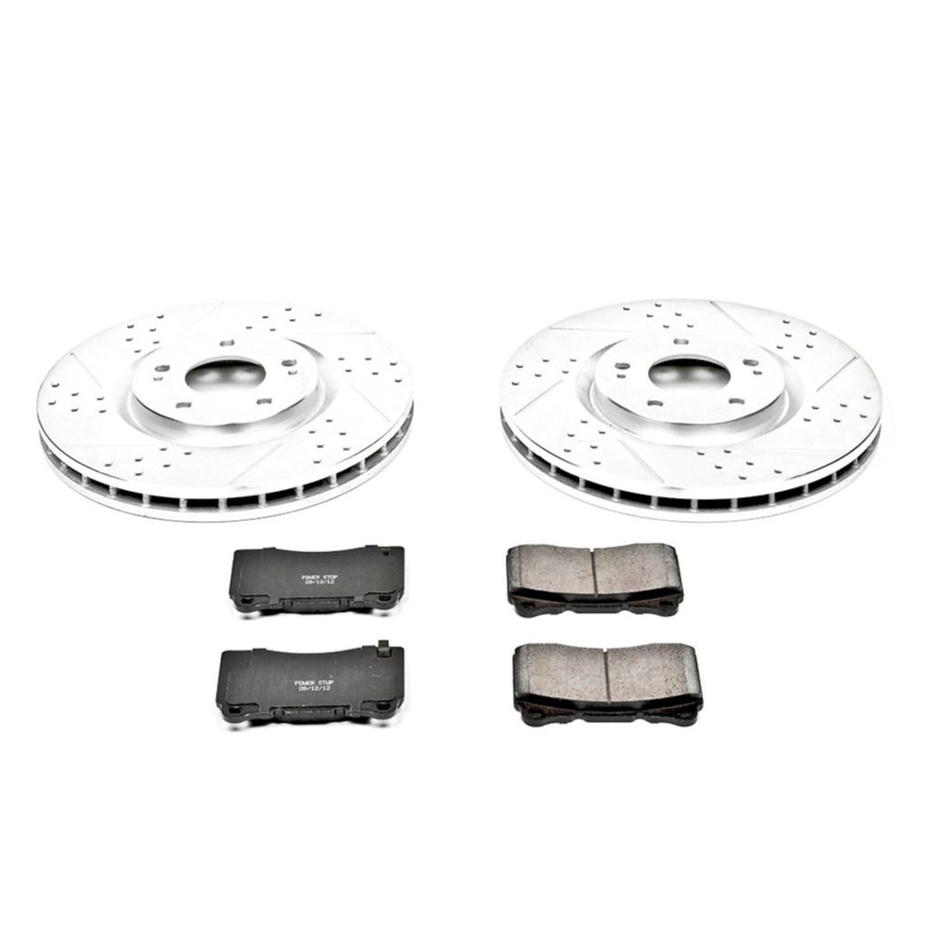 Z23 Drilled and Slotted Brake Rotors and Pads Kit