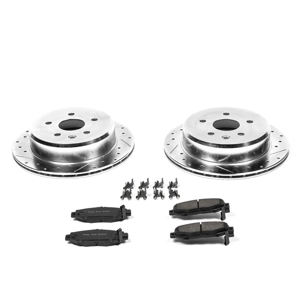 Z23 Drilled and Slotted Brake Rotors and Pads Kit