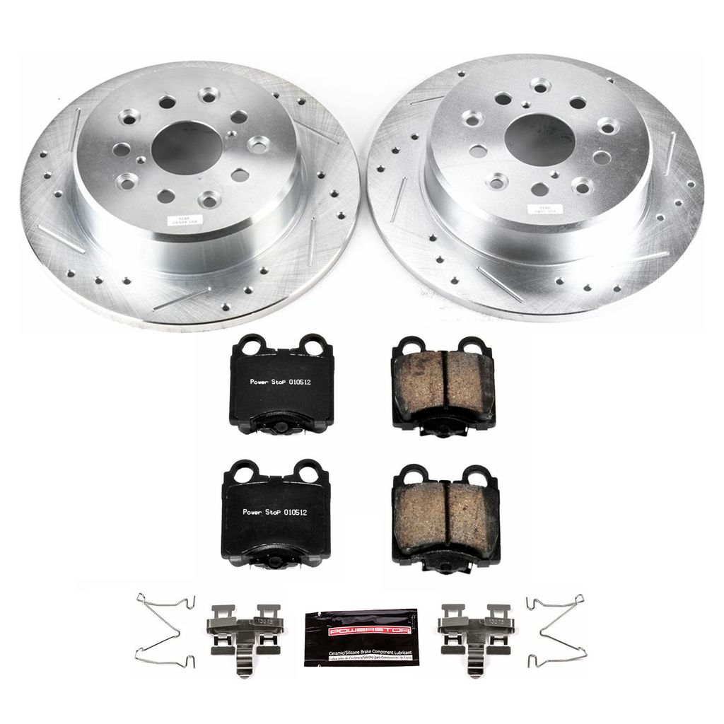 Z23 Drilled and Slotted Brake Rotors and Pads Kit