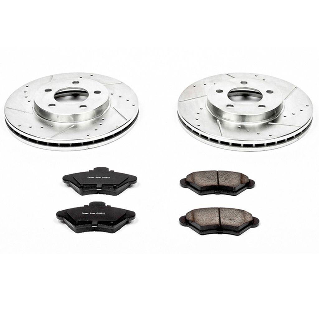 Z23 Drilled and Slotted Brake Rotors and Pads Kit