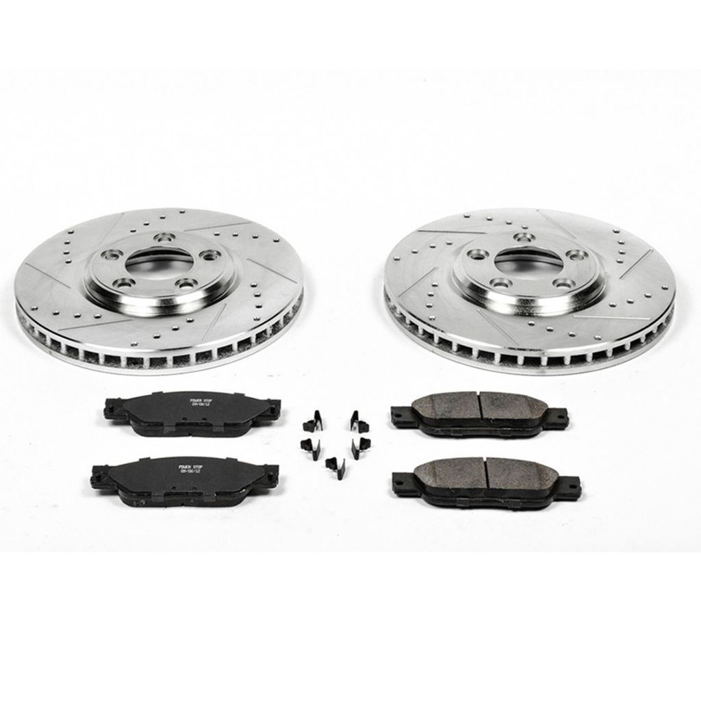 Z23 Drilled and Slotted Brake Rotors and Pads Kit