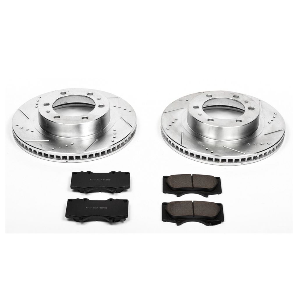 Z23 Drilled and Slotted Brake Rotors and Pads Kit