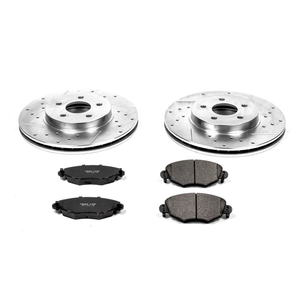 Z23 Drilled and Slotted Brake Rotors and Pads Kit