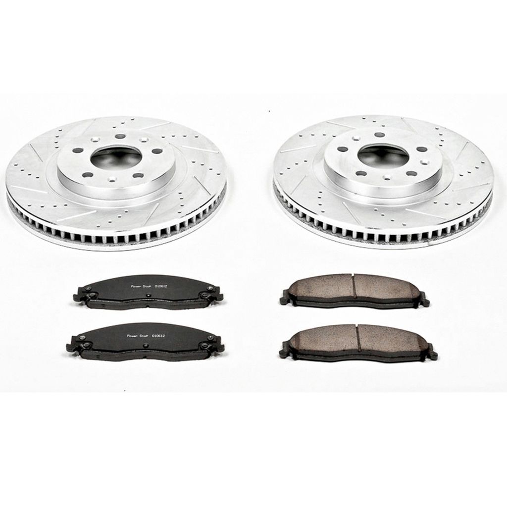 Z23 Drilled and Slotted Brake Rotors and Pads Kit