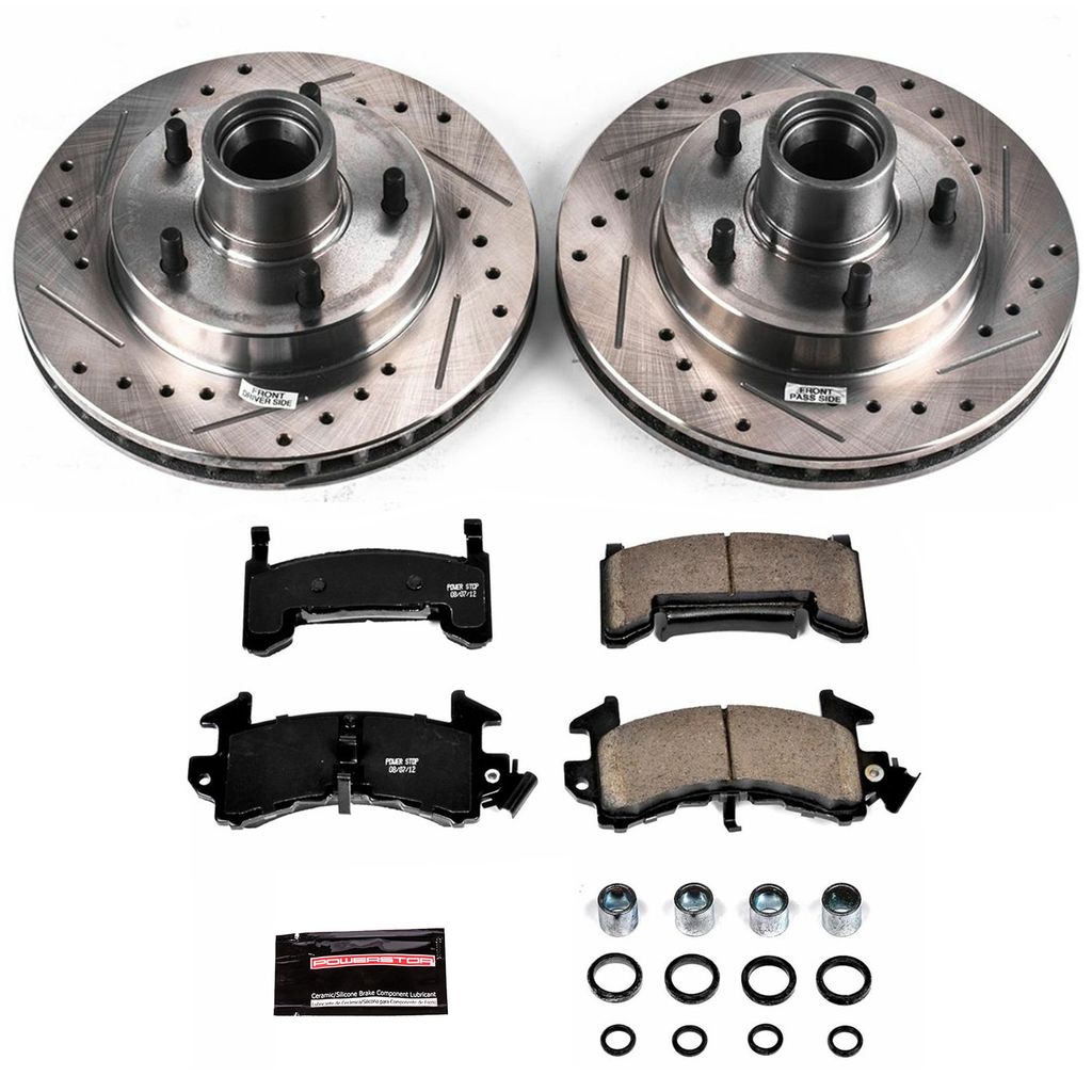 Z23 Drilled and Slotted Brake Rotors and Pads Kit