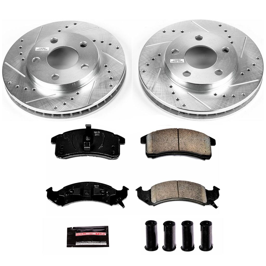 Z23 Drilled and Slotted Brake Rotors and Pads Kit