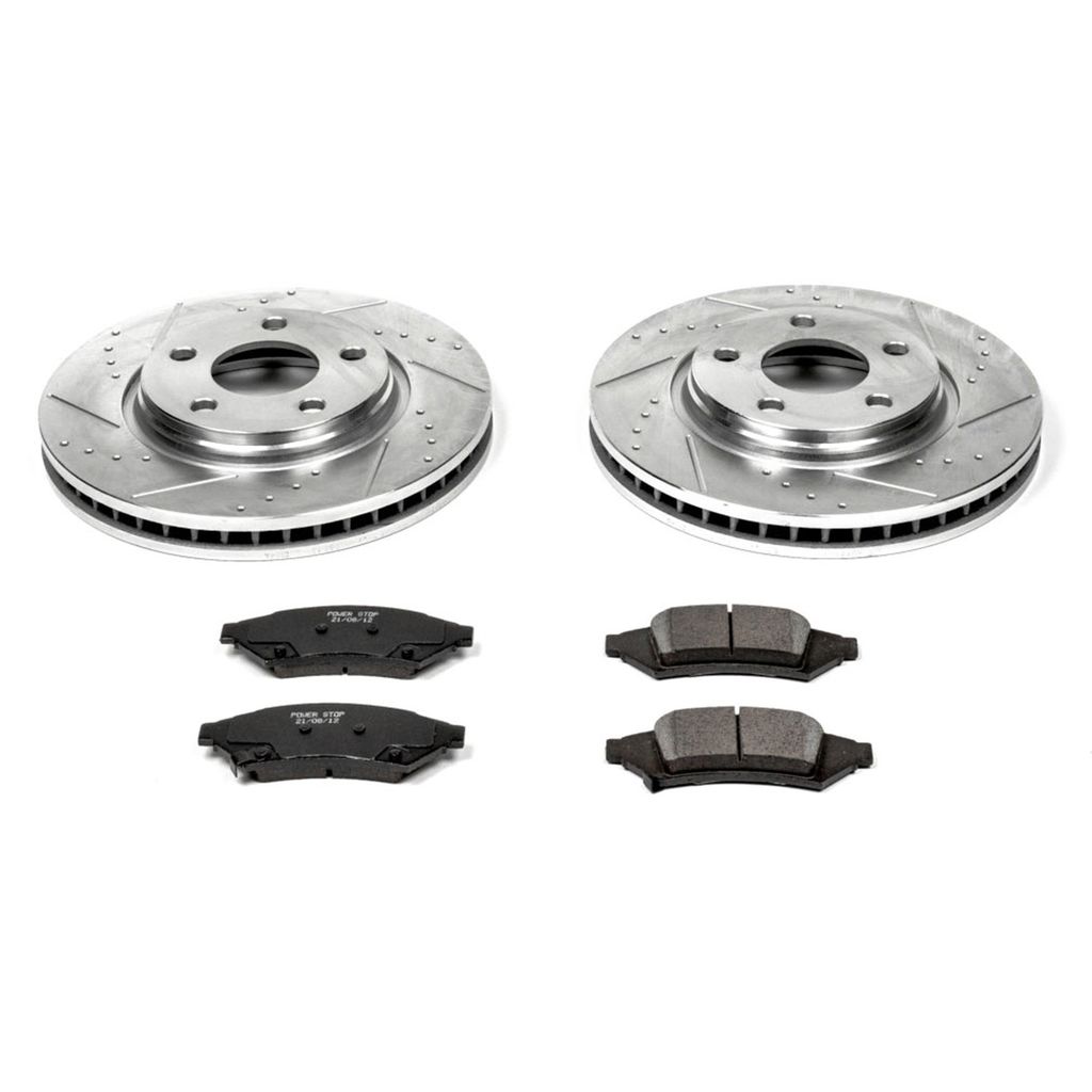Z23 Drilled and Slotted Brake Rotors and Pads Kit