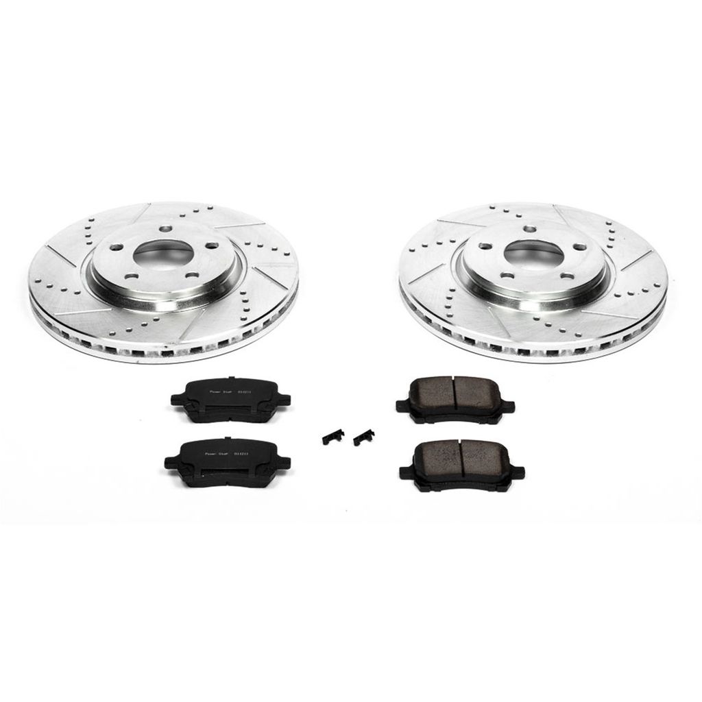 Z23 Drilled and Slotted Brake Rotors and Pads Kit