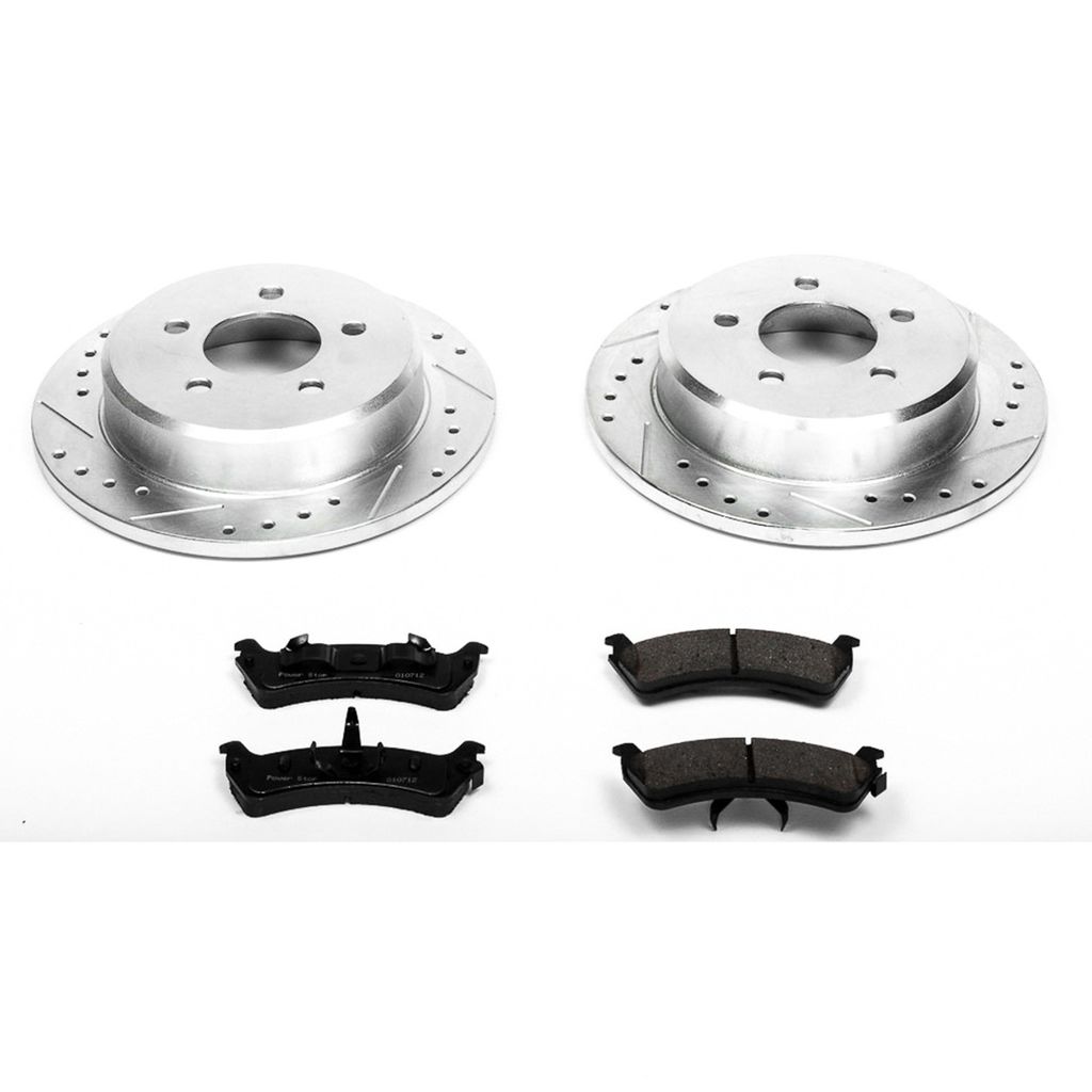 Z23 Drilled and Slotted Brake Rotors and Pads Kit