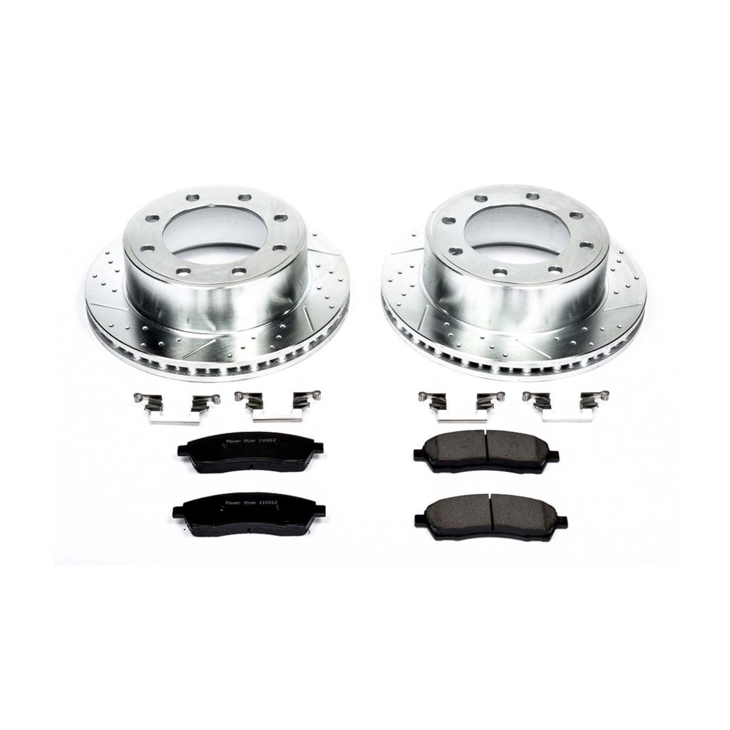 Z23 Drilled and Slotted Brake Rotors and Pads Kit