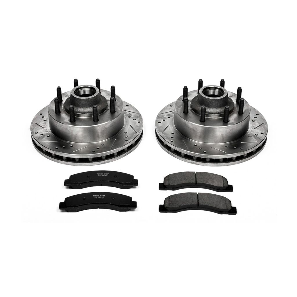 Z23 Drilled and Slotted Brake Rotors and Pads Kit