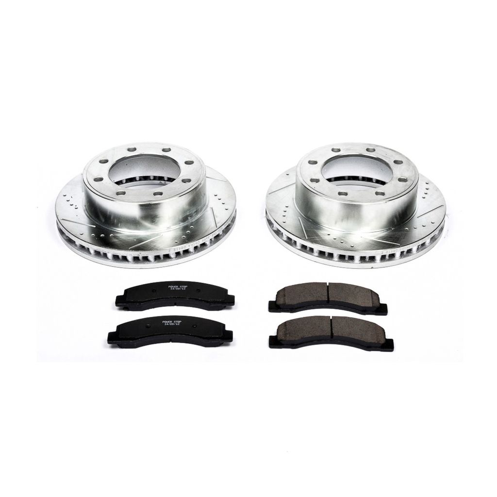 Z23 Drilled and Slotted Brake Rotors and Pads Kit