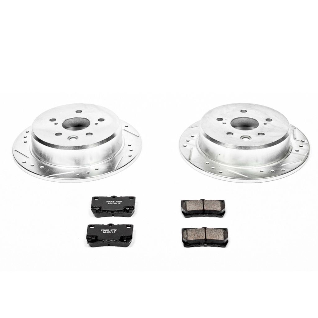 Z23 Drilled and Slotted Brake Rotors and Pads Kit