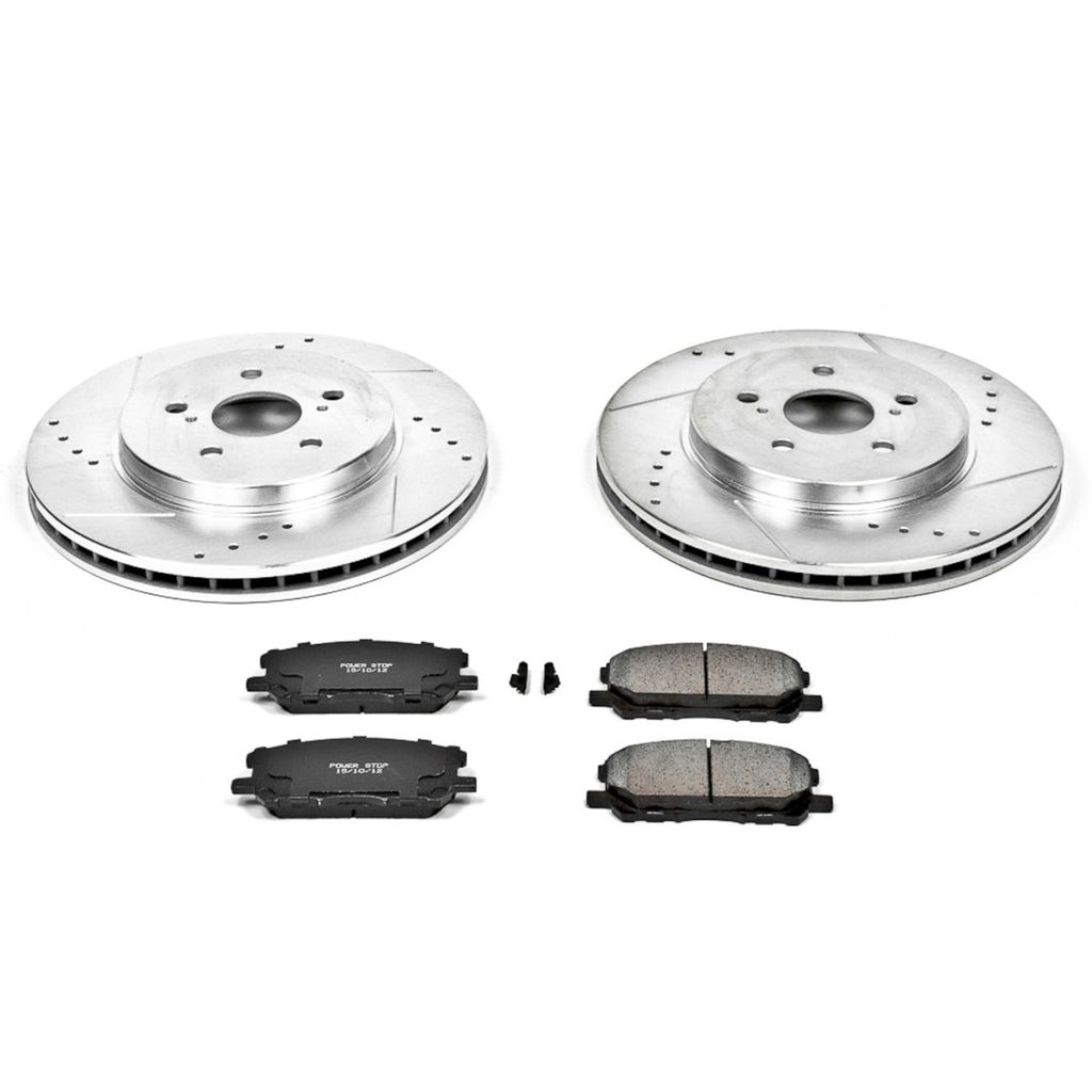Z23 Drilled and Slotted Brake Rotors and Pads Kit