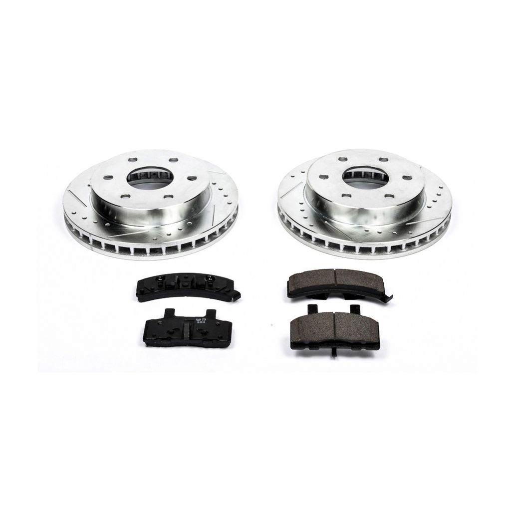 Z23 Drilled and Slotted Brake Rotors and Pads Kit