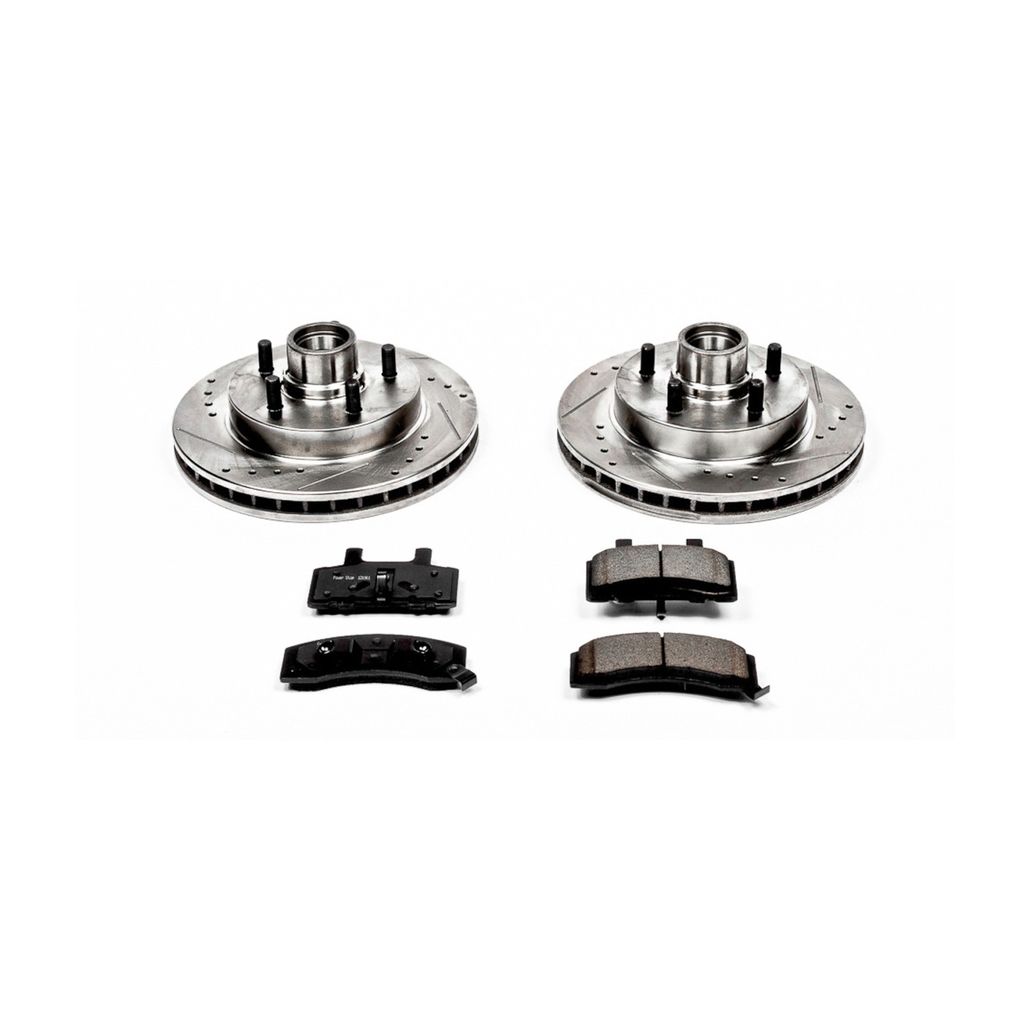 Z23 Drilled and Slotted Brake Rotors and Pads Kit