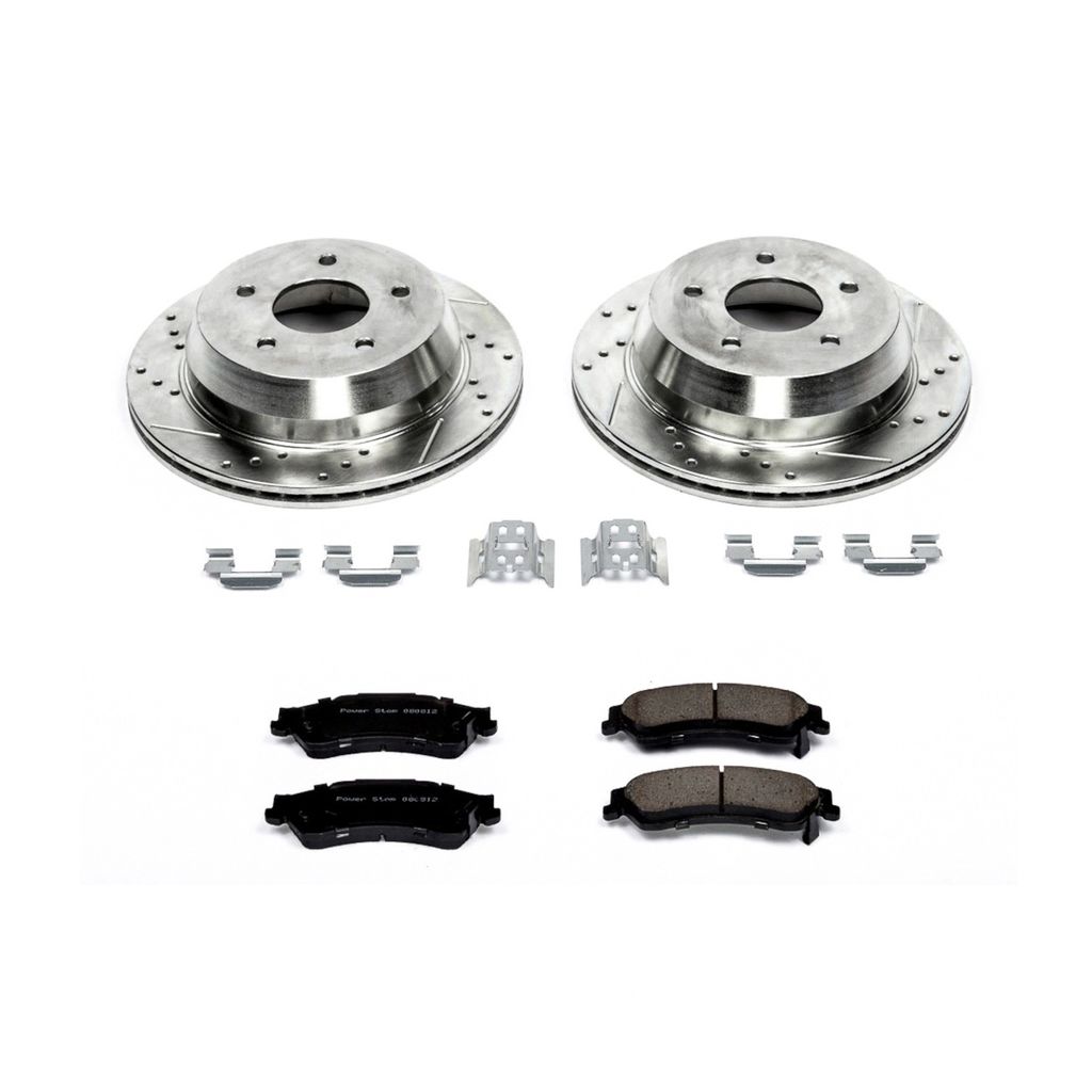 Z23 Drilled and Slotted Brake Rotors and Pads Kit