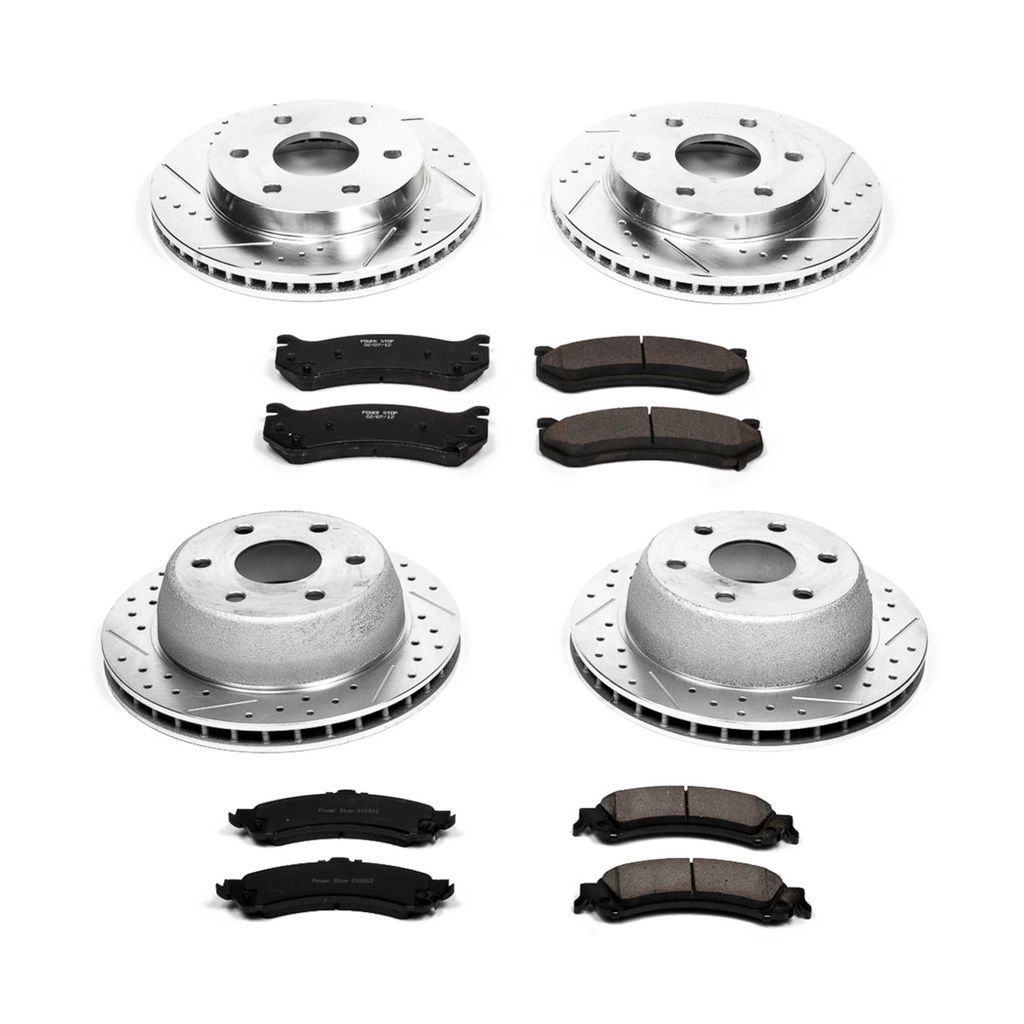 PowerStop K2015 - Z23 Drilled and Slotted Brake Rotors and Pads Kit