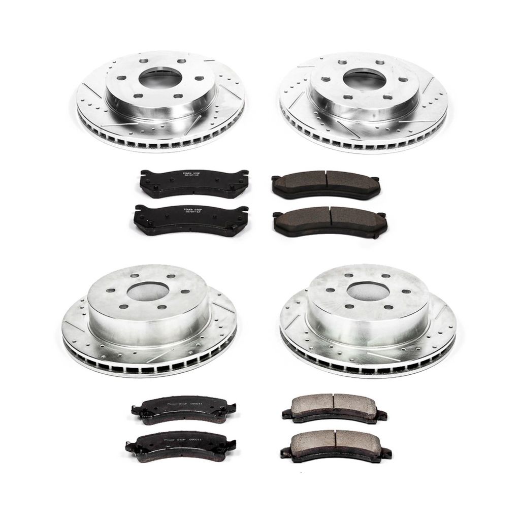 PowerStop K2017 - Z23 Drilled and Slotted Brake Rotors and Pads Kit