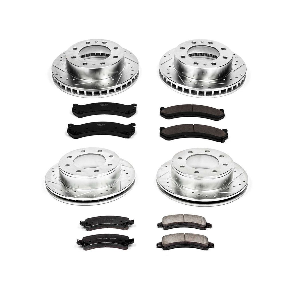 PowerStop K2025 - Z23 Drilled and Slotted Brake Rotors and Pads Kit