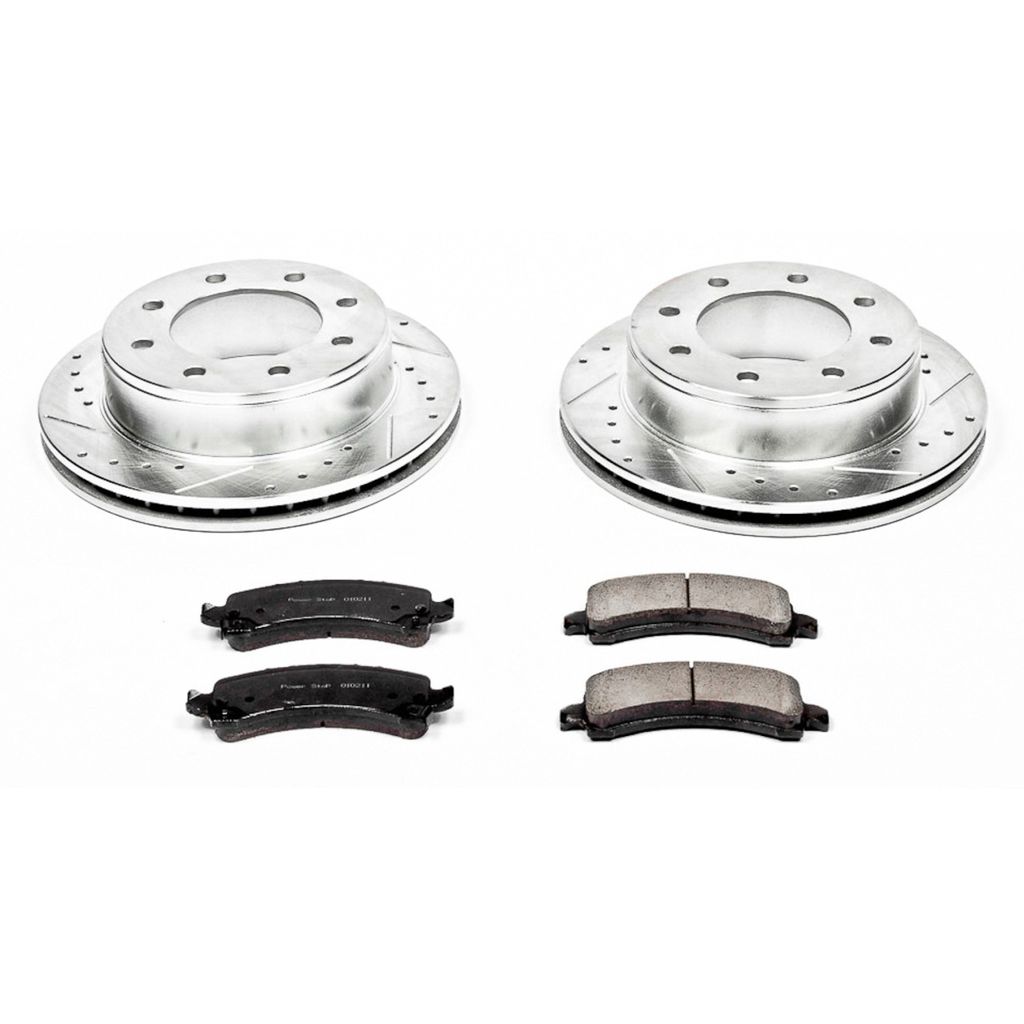 Z23 Drilled and Slotted Brake Rotors and Pads Kit