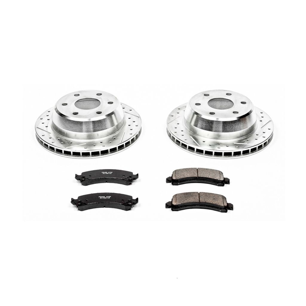 Z23 Drilled and Slotted Brake Rotors and Pads Kit