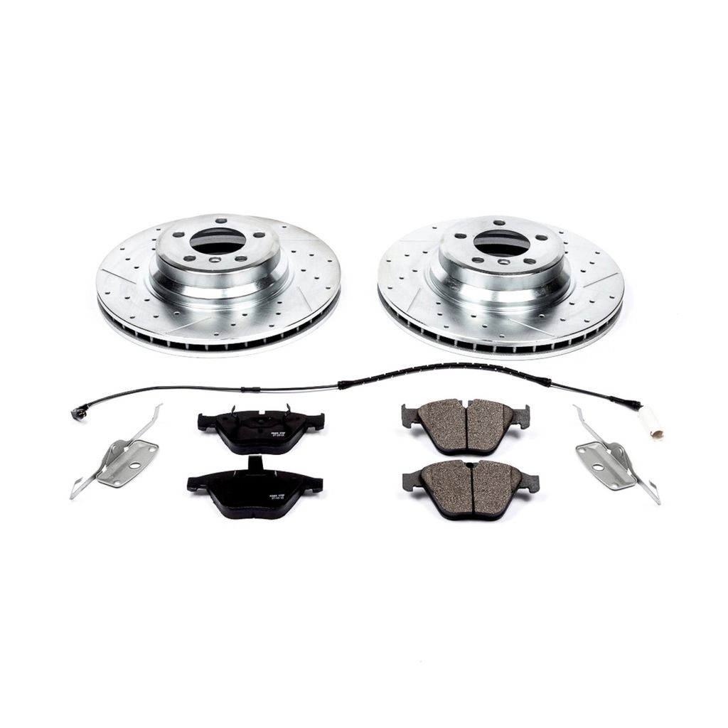 Z23 Drilled and Slotted Brake Rotors and Pads Kit