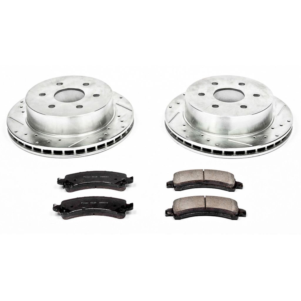 Z23 Drilled and Slotted Brake Rotors and Pads Kit