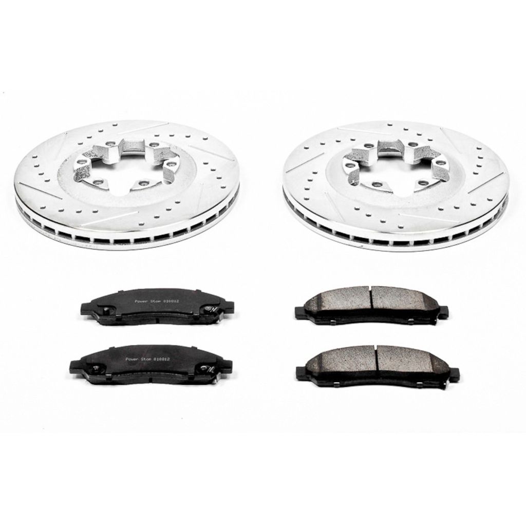 Z23 Drilled and Slotted Brake Rotors and Pads Kit
