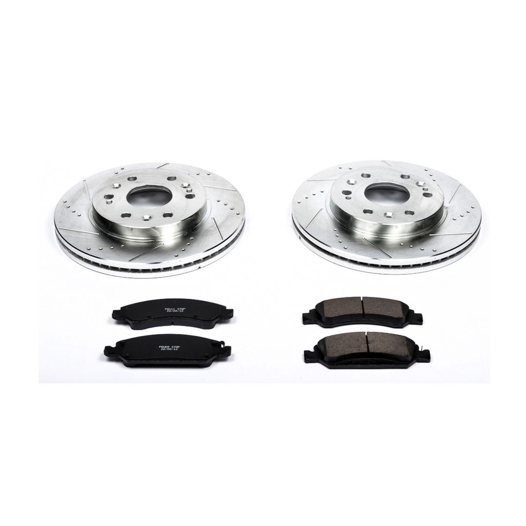 Z23 Drilled and Slotted Brake Rotors and Pads Kit