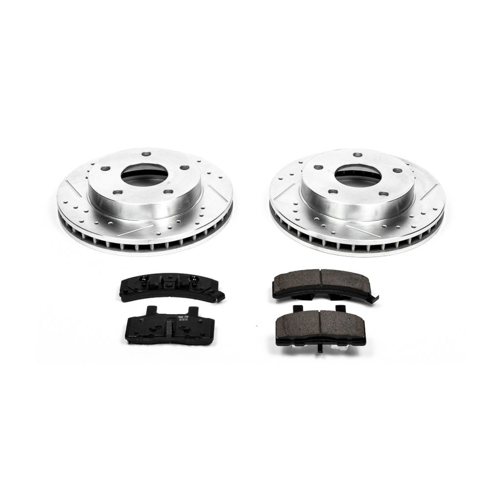Z23 Drilled and Slotted Brake Rotors and Pads Kit