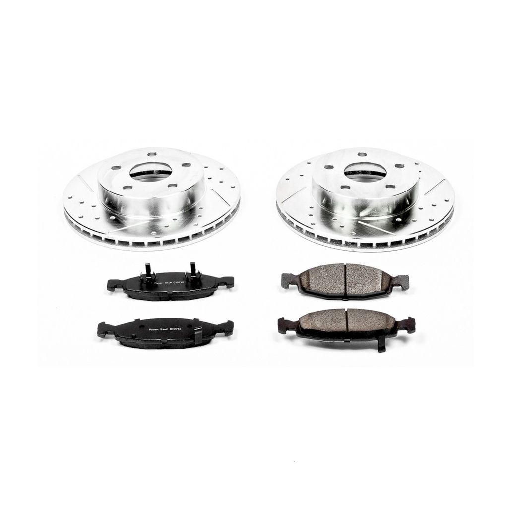 Z23 Drilled and Slotted Brake Rotors and Pads Kit