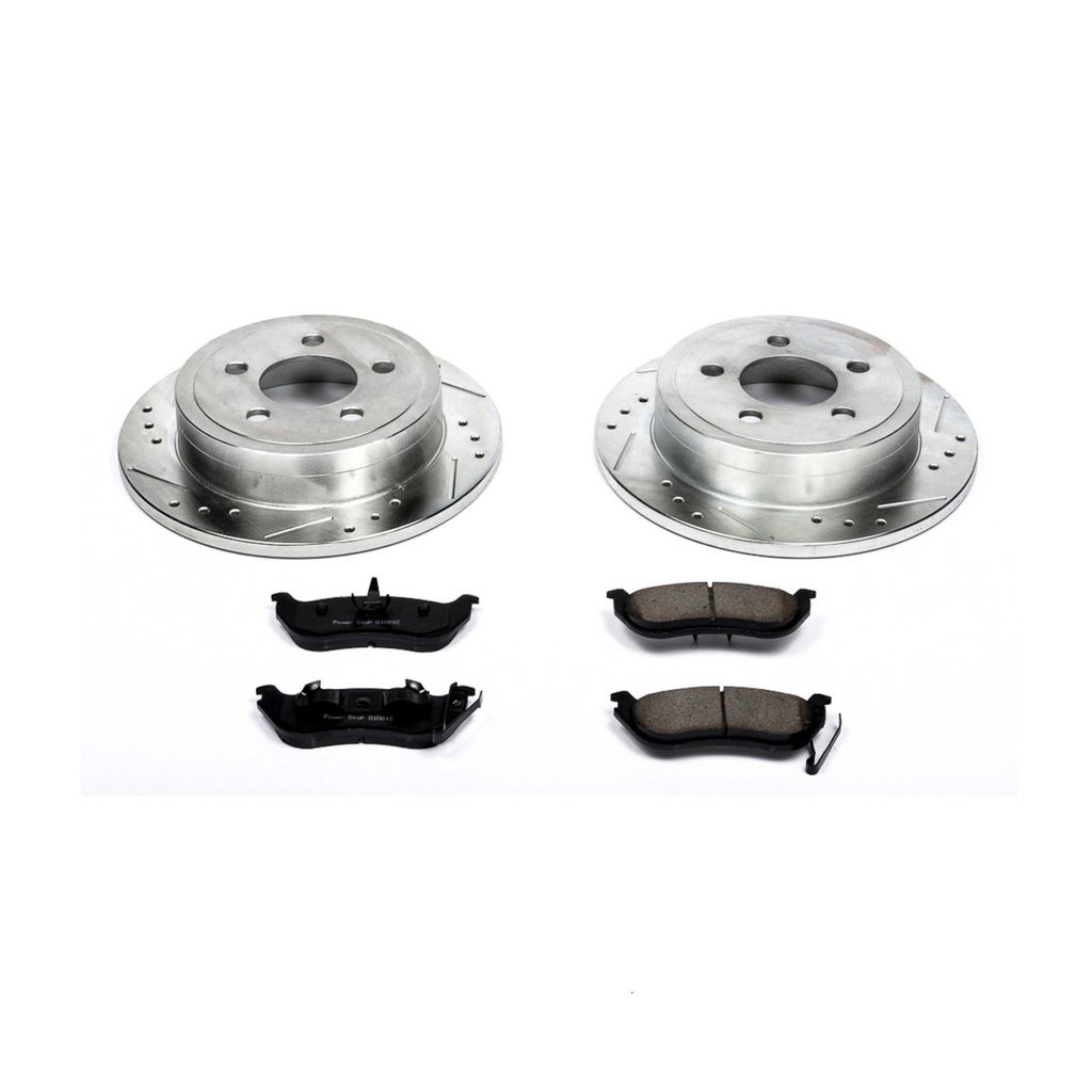 Z23 Drilled and Slotted Brake Rotors and Pads Kit