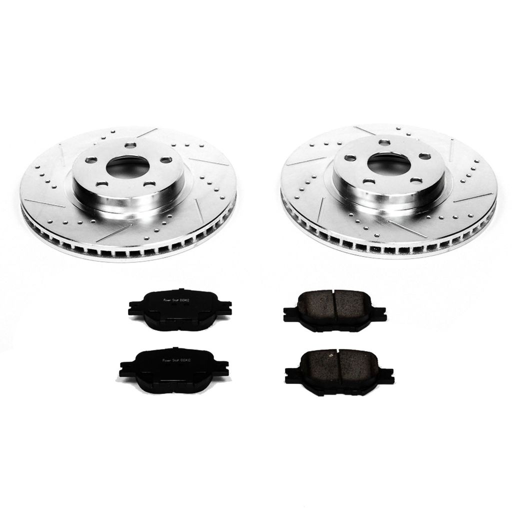 Z23 Drilled and Slotted Brake Rotors and Pads Kit
