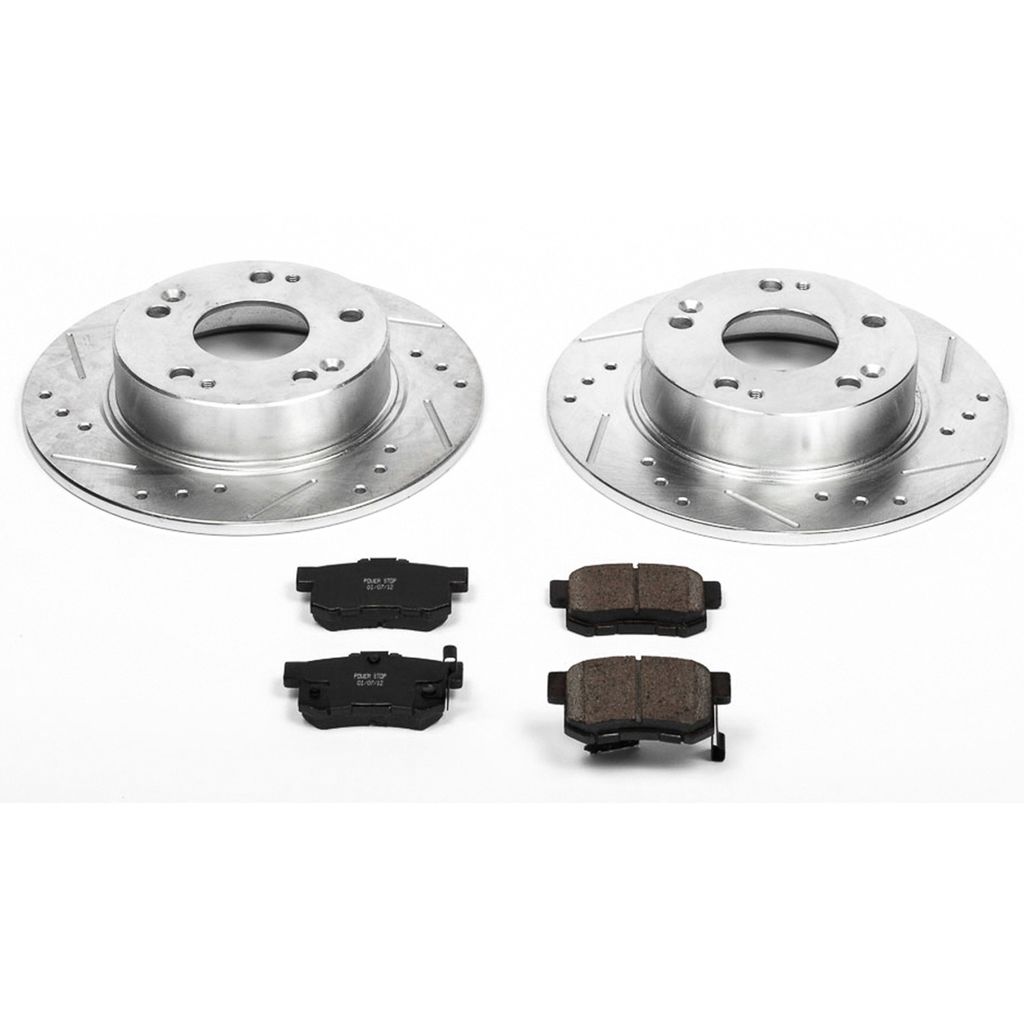 Z23 Drilled and Slotted Brake Rotors and Pads Kit