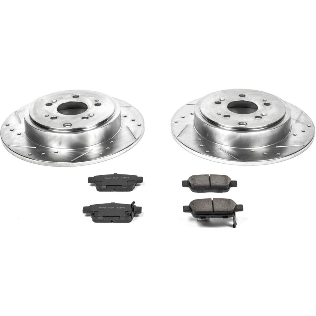 Z23 Drilled and Slotted Brake Rotors and Pads Kit