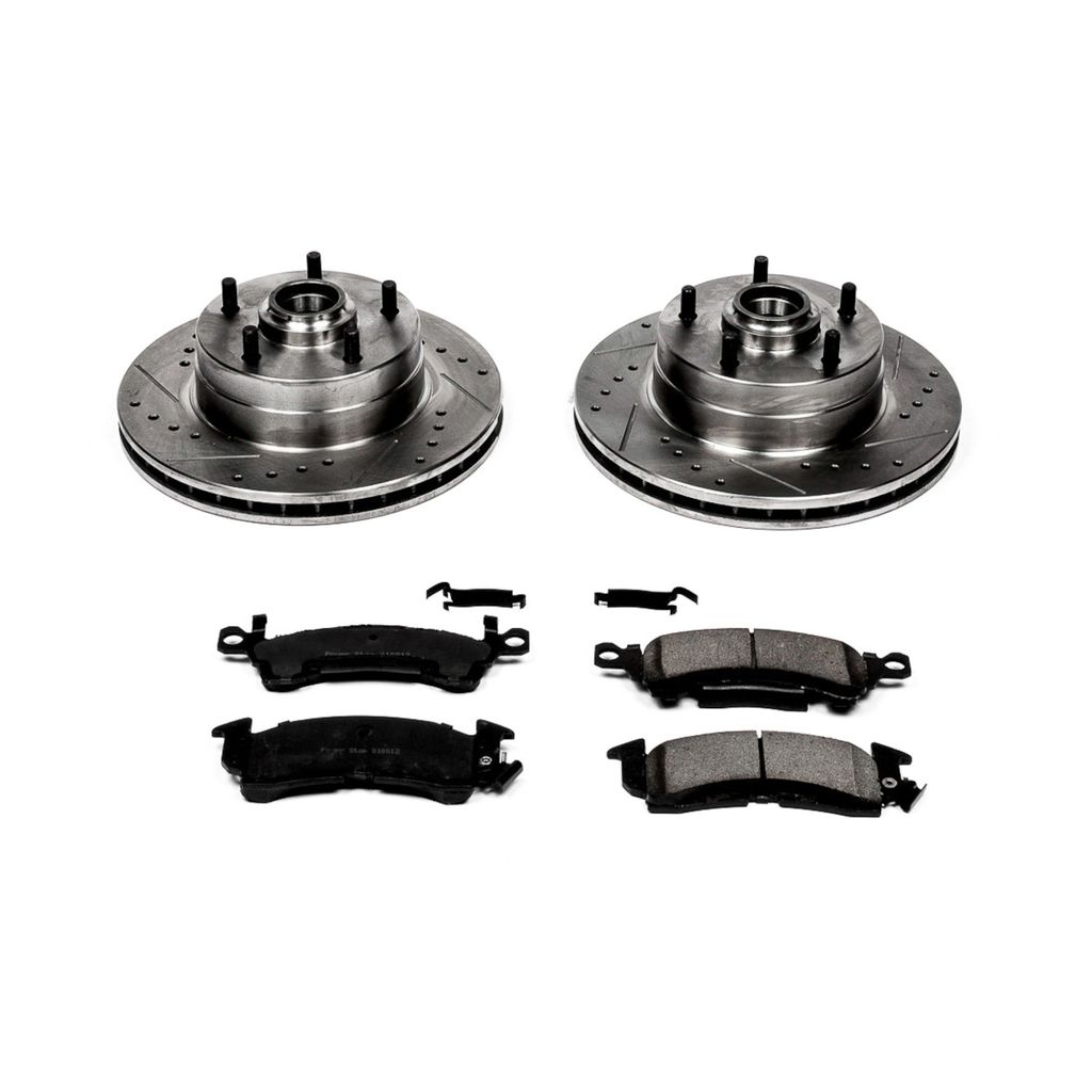 Z23 Drilled and Slotted Brake Rotors and Pads Kit