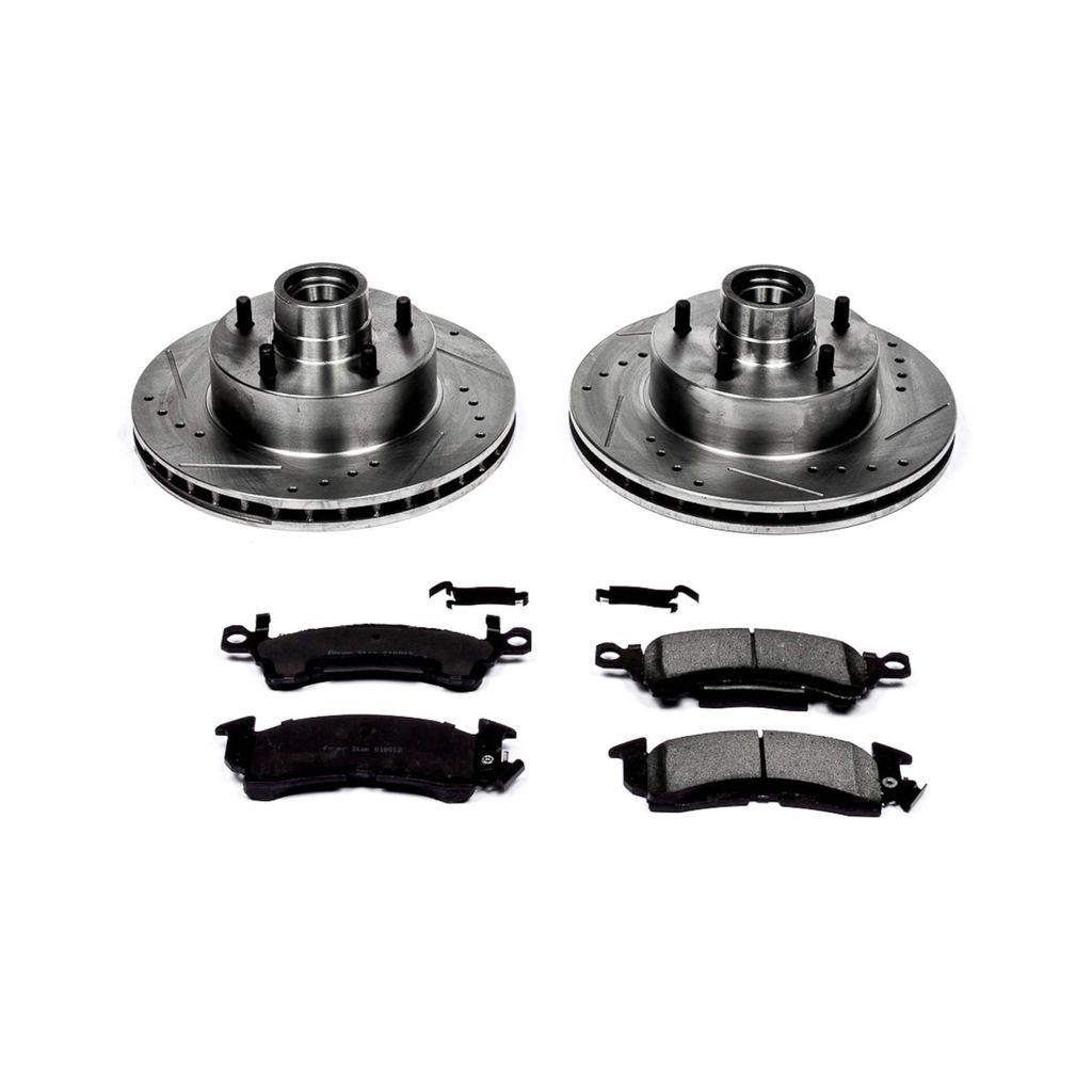 Z23 Drilled and Slotted Brake Rotors and Pads Kit