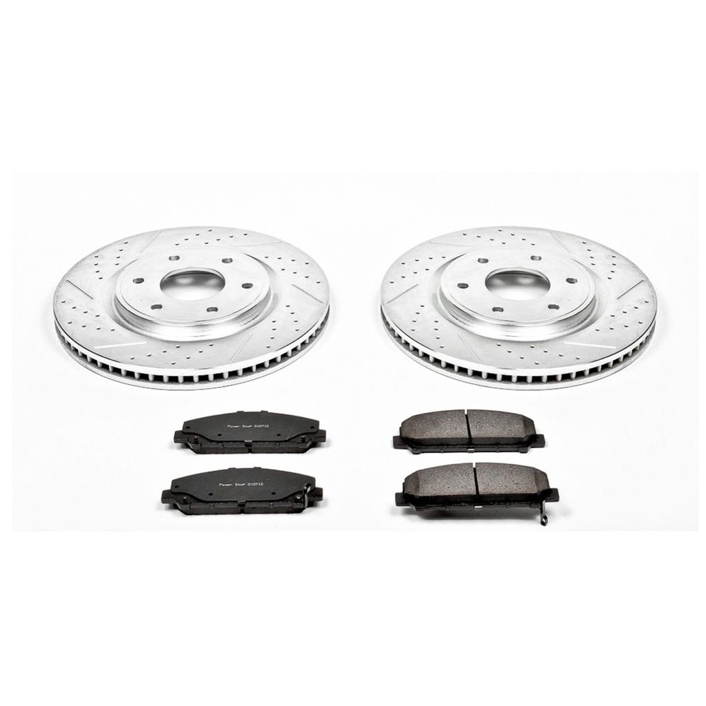 Z23 Drilled and Slotted Brake Rotors and Pads Kit