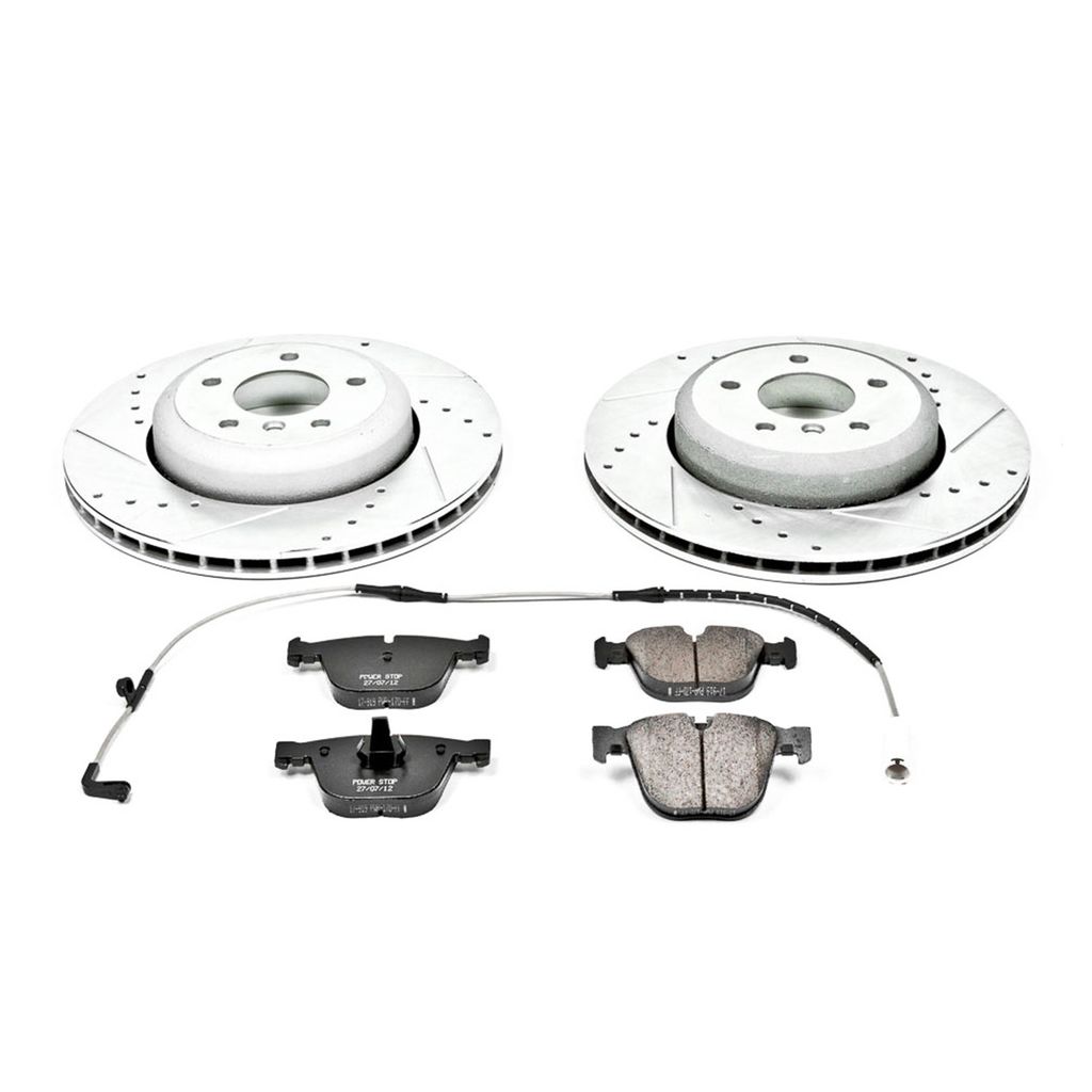 Z23 Drilled and Slotted Brake Rotors and Pads Kit