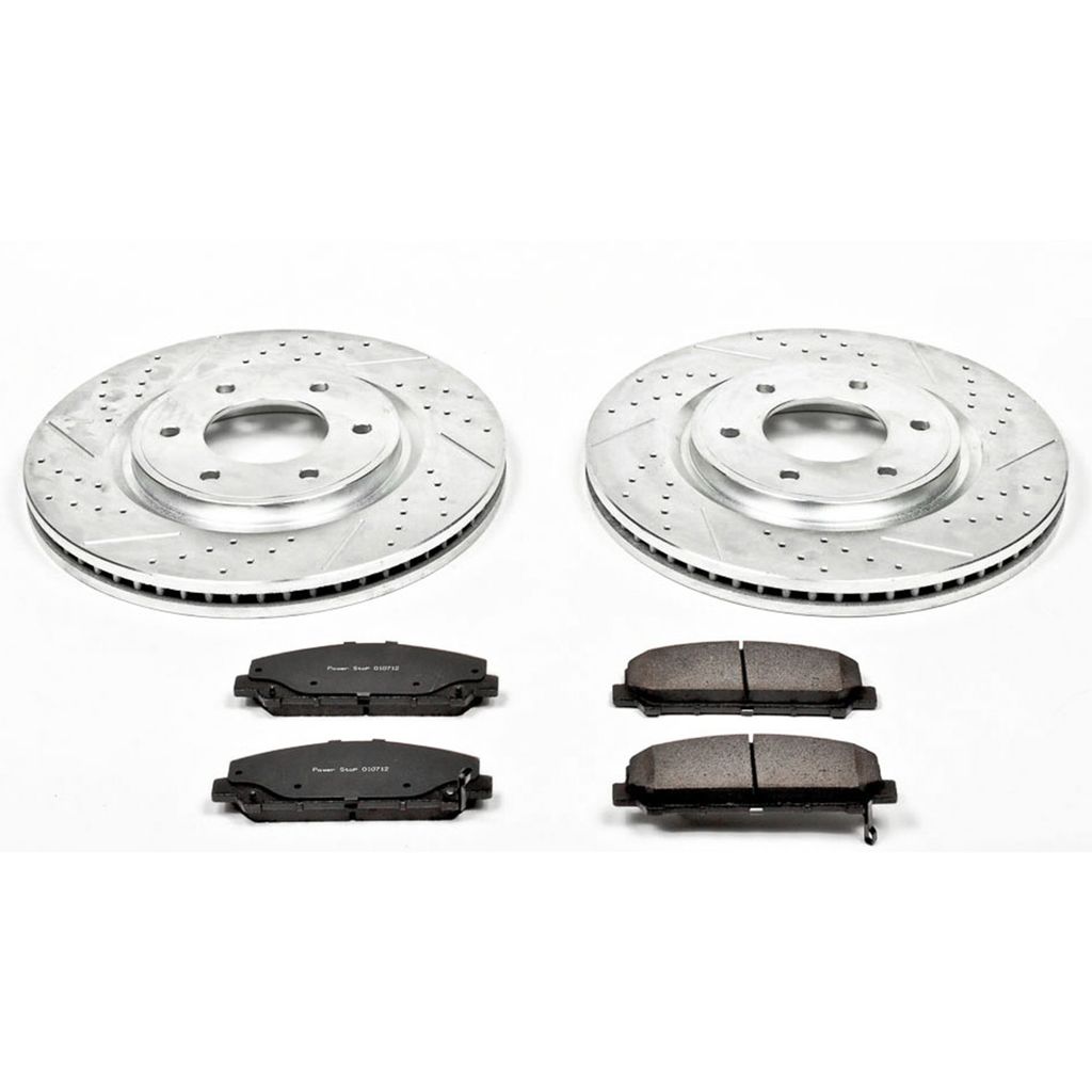 Z23 Drilled and Slotted Brake Rotors and Pads Kit