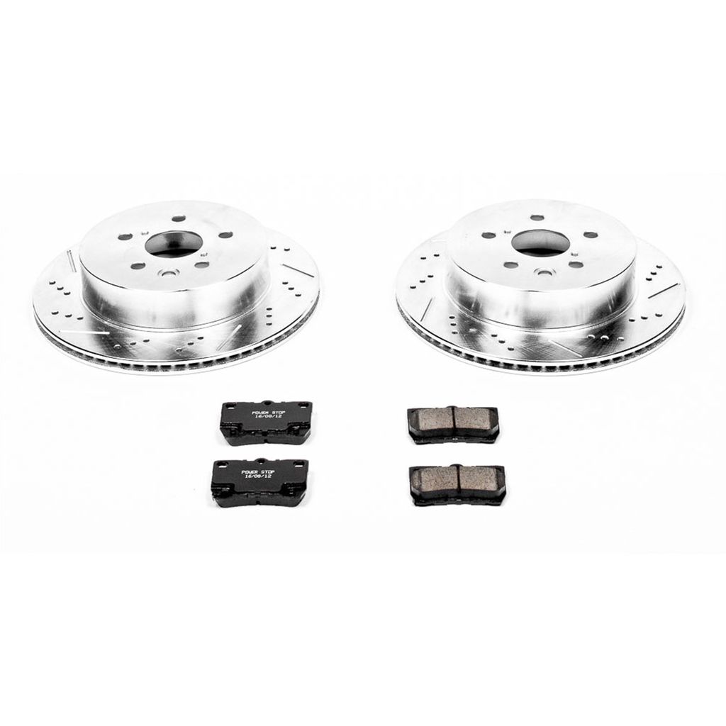 Z23 Drilled and Slotted Brake Rotors and Pads Kit