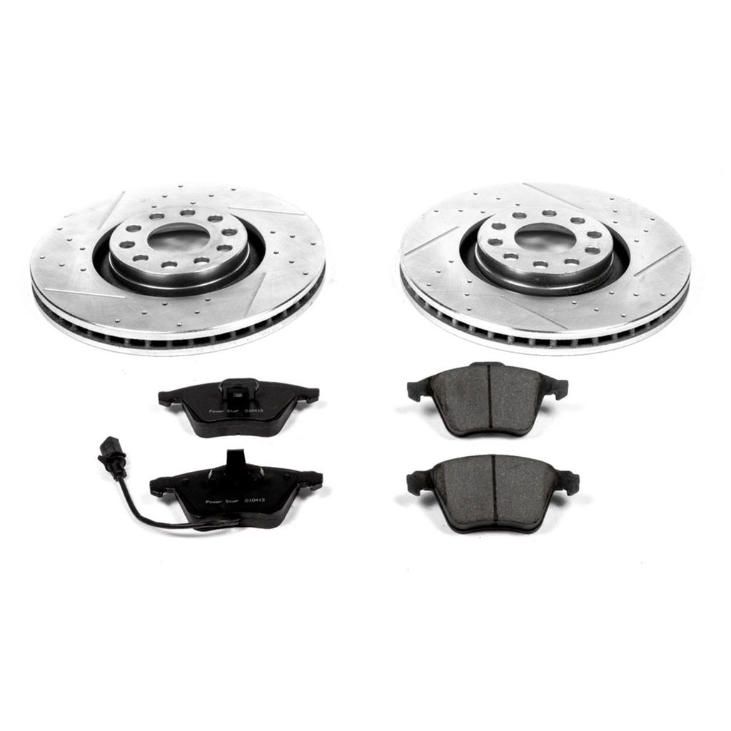 Z23 Drilled and Slotted Brake Rotors and Pads Kit